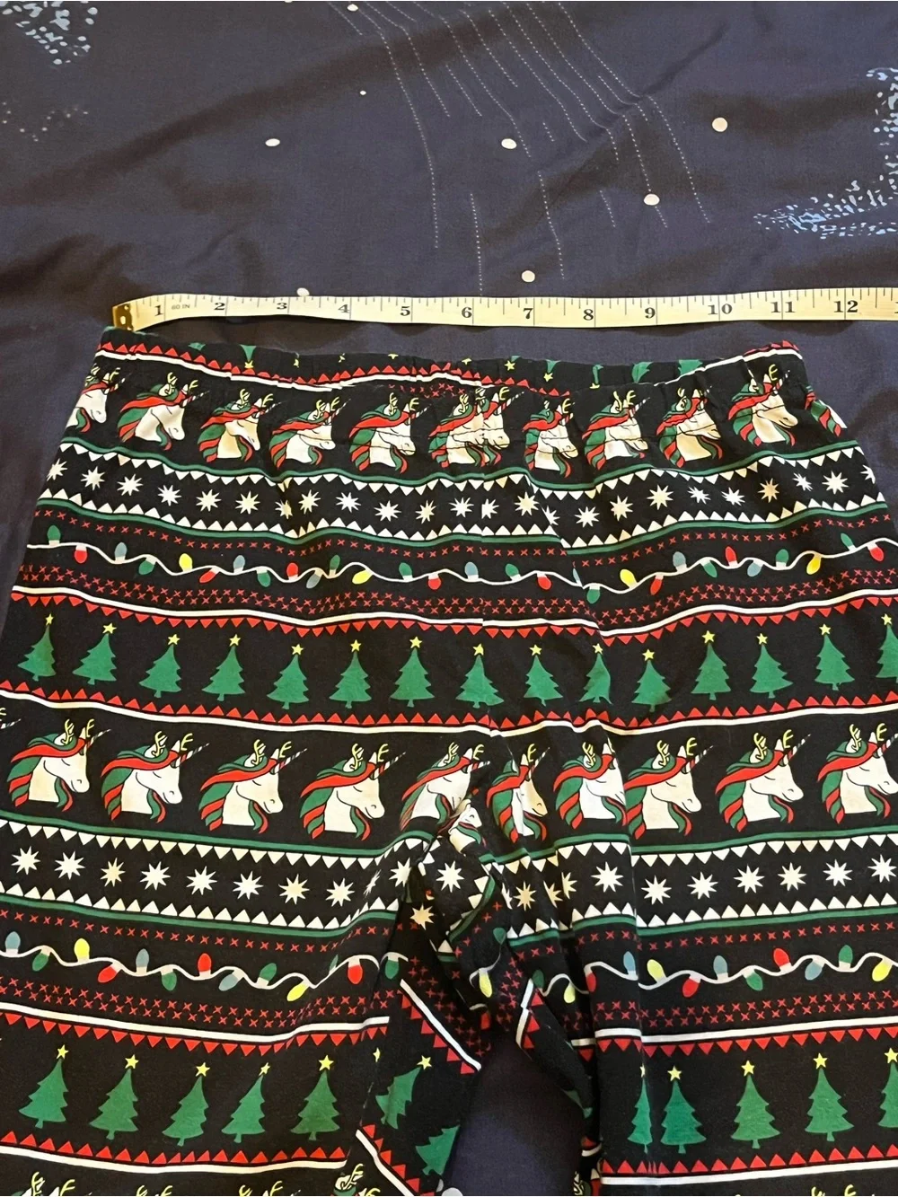 Girls XXL(18) Holiday Time Green & Red Christmas Top & XL(14-16) leggings set